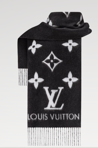 Шарф Louis Vuitton Reykjavik черный