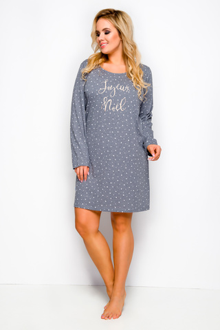 Сорочка 8W Agnieszka 2245 Grey Taro