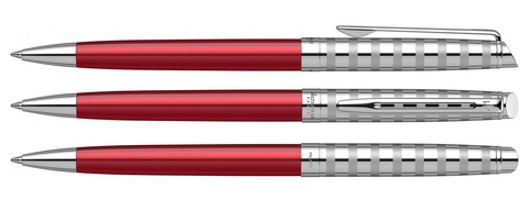 Ручка шариковая Waterman Hemisphere 2020 Deluxe Marine Red CT (2118292)