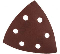 Насадка для МФИ ПРАКТИКА шлиф.листы, дельта, VELCRO, 6 отверстий 93 мм, P240, 10 шт. (240-461)