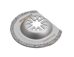 ОптСнабТорг | Насадка для МФИ ПРАКТИКА режущая полукруг, HM, по плитке, 63 мм (240-287)