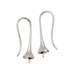 "Zlatka" Швензы FMK-H06 10 х 28 мм 2 шт №01 под серебро