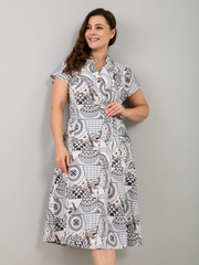 Халат Х-044/греция-мозаика