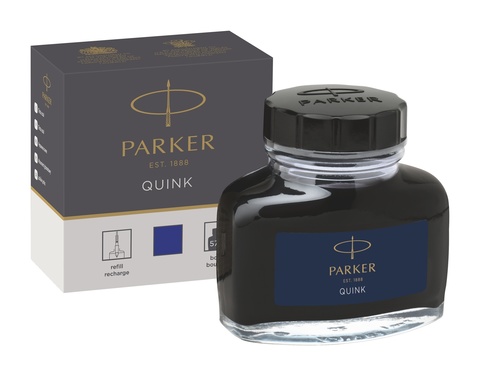 Флакон с чернилами Parker Quink Z13, 57 ml, Blue (1950376)