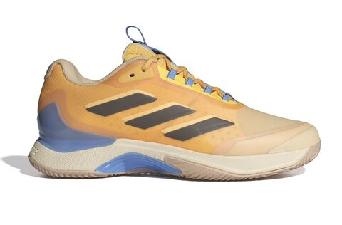 Женские теннисные кроссовки Adidas Avacourt 2 Clay - beige/orange/blue