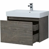 Aquanet 245242 Тумба с раковиной Nova Lite 75 1+1 ящ. цв дуб рошелье (245242)