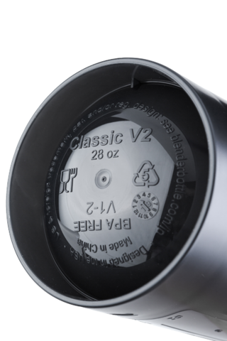 Картинка шейкер Blender Bottle Classic V2 1330мл Full Color Black - 3