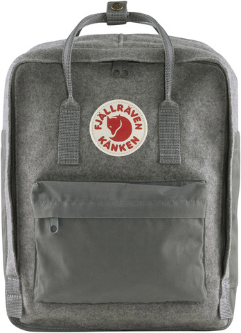 Картинка рюкзак городской Fjallraven Kanken Re-Wool 027 Granite Grey - 2