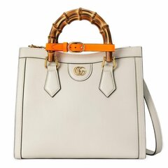 Зеленая сумка Gucci Diana маленького размера белый