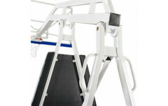 Баскетбольная стойка мобильная складная на пружинах вынос 2,25 м c противовесом Zavodsporta