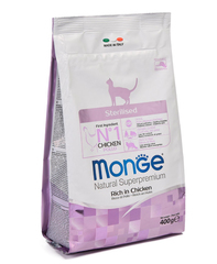 Monge Cat Sterilised корм для стерилизованных кошек  400г