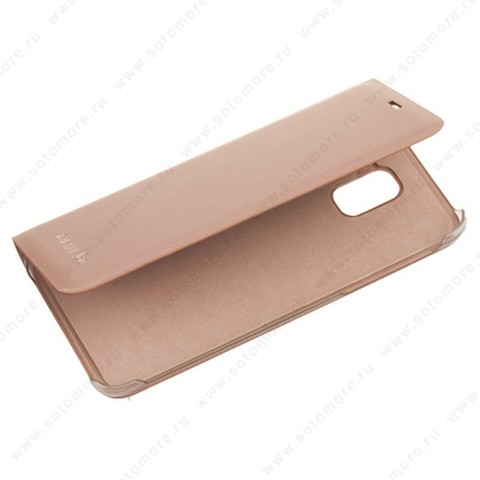 Чехол-книжка для Samsung Galaxy J6 J600 2018 - book case книжка розовый