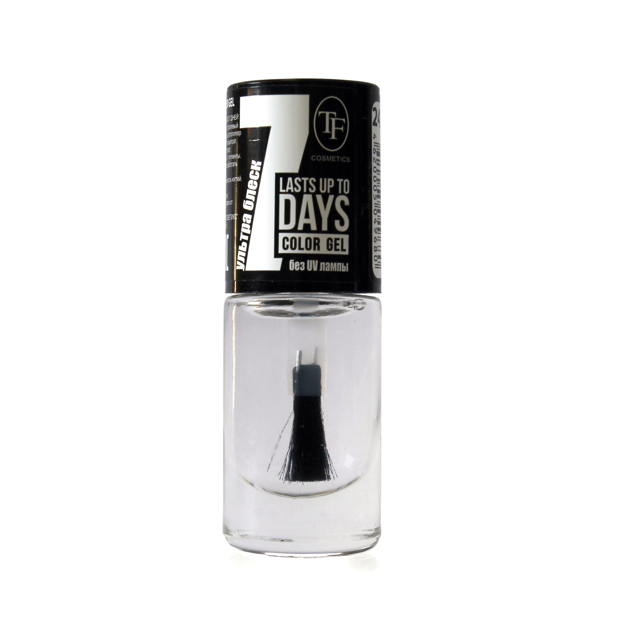 TF Лак для ногтей COLOR GEL  тон 248  Transparent/Прозрачный  8мл