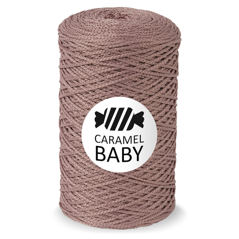 Шнур для вязания Caramel Baby 500 м розовый щербет 7643