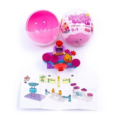 Игрушки в капсуле 75 мм Конструкторы «Пляжная вечеринка» 12 шт