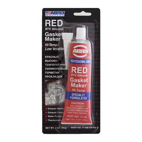 Герметик прокладок силиконовый ABRO MASTERS (красный) 85г 11-AB-CH-RE-S