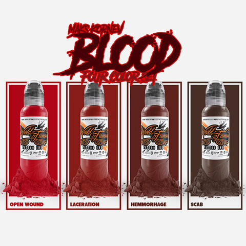 Maks Kornev's Blood Color Set (4 пигмента)