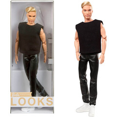 Барби Лукс 5 Кен Блондин с Щетиной Шон 1 Волна