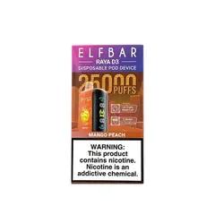 ELF BAR RAYA D3 - Mango Peach (5% nic)