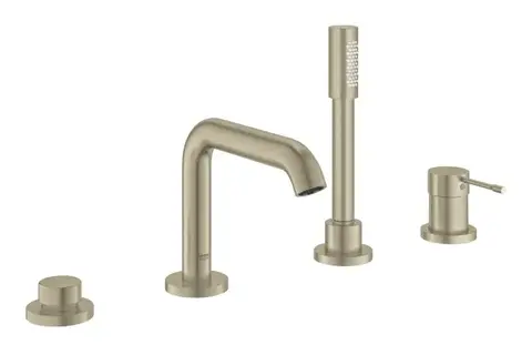 GROHE Essence 25251EN1 Смеситель для ванны на 4 отверстия, на край ванны, никель матовый