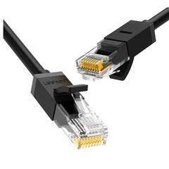 Кабель UGREEN NW102 (20165) Cat 6 8-Core U/UTP Ethernet Cable 15м черный