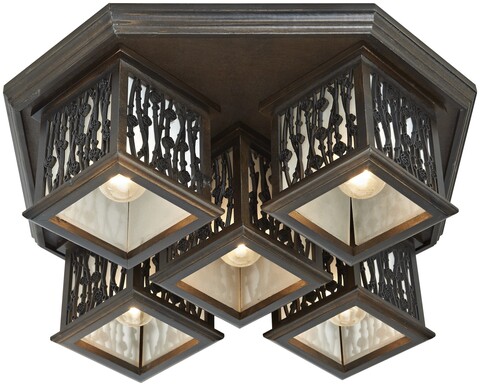 Светильник потолочный Velante Wooden 593-727-05