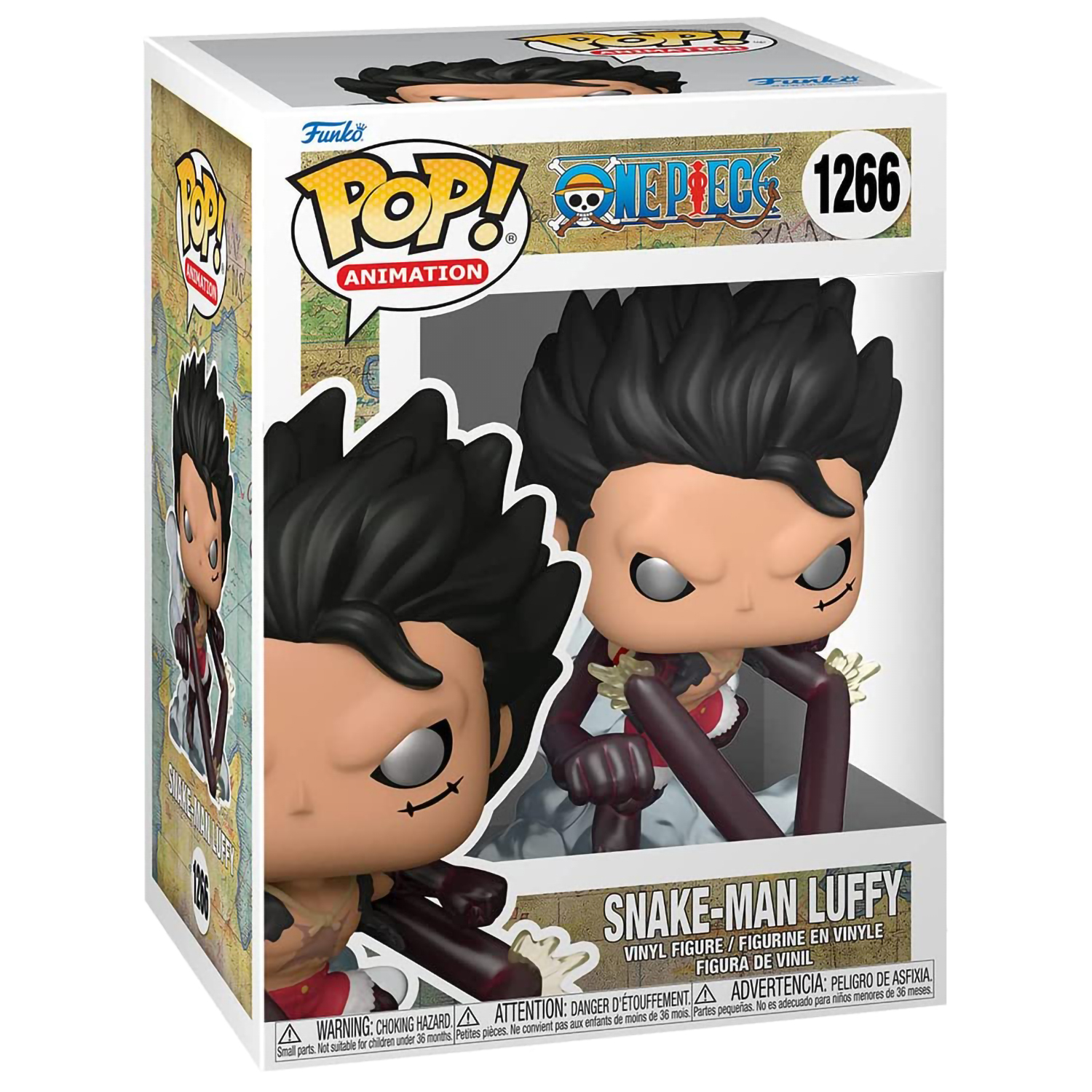 Фигурка Funko POP! Animation One Piece Snake-Man Luffy 61368 - купить по  выгодной цене | Funko POP Shop