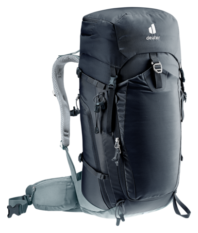 Картинка рюкзак туристический Deuter Trail Pro 36 Black-Shale - 5