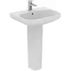 Ideal Standart T470501 Ideal Standard i.life A Умывальник 60x48 см, с отверстием под смеситель, с отверстием перелива, без крепежа, для монтажа с колонной T471201 или полуколонной T471301 или соло с сифоном