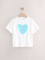 Футболка для девочки Next AK4-729, Белый