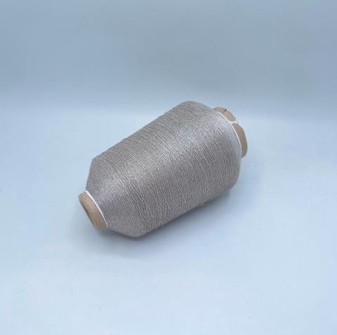 Kyototex (пр.Япония),art-Abigail-Philos 1200м / 100 гр. 35% Металлик (Люрекс),  45% Вискоза, 20% Нейлон , цвет-Жемчуг(59), арт.34628