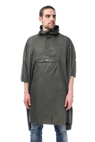 Картинка дождевик Mac in a sac Poncho Khaki - 9