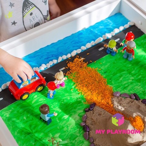 Световой стол для рисования песком Myplayroom 9