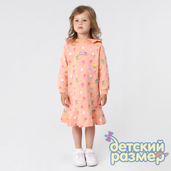 Платье с капюшоном (футер)