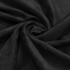 Замша скуба, 510 гр/м.п., 150 см, чёрный