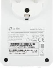 TP-Link TL-PA7017P KIT - AV1000 Комплект гигабитных адаптеров Powerline со встроенной розеткой