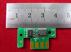 Чип Lexmark C540H1YG, желтый. Ресурс 2K. Для Lexmark C540/C543, C544/C546, X543/X544, X546/X548