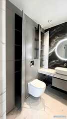 Тумба под раковину и шкаф в санузел