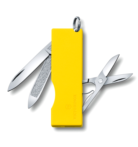 Нож-брелок Victorinox TOMO, 58 mm, Yellow (0.6201.A8)