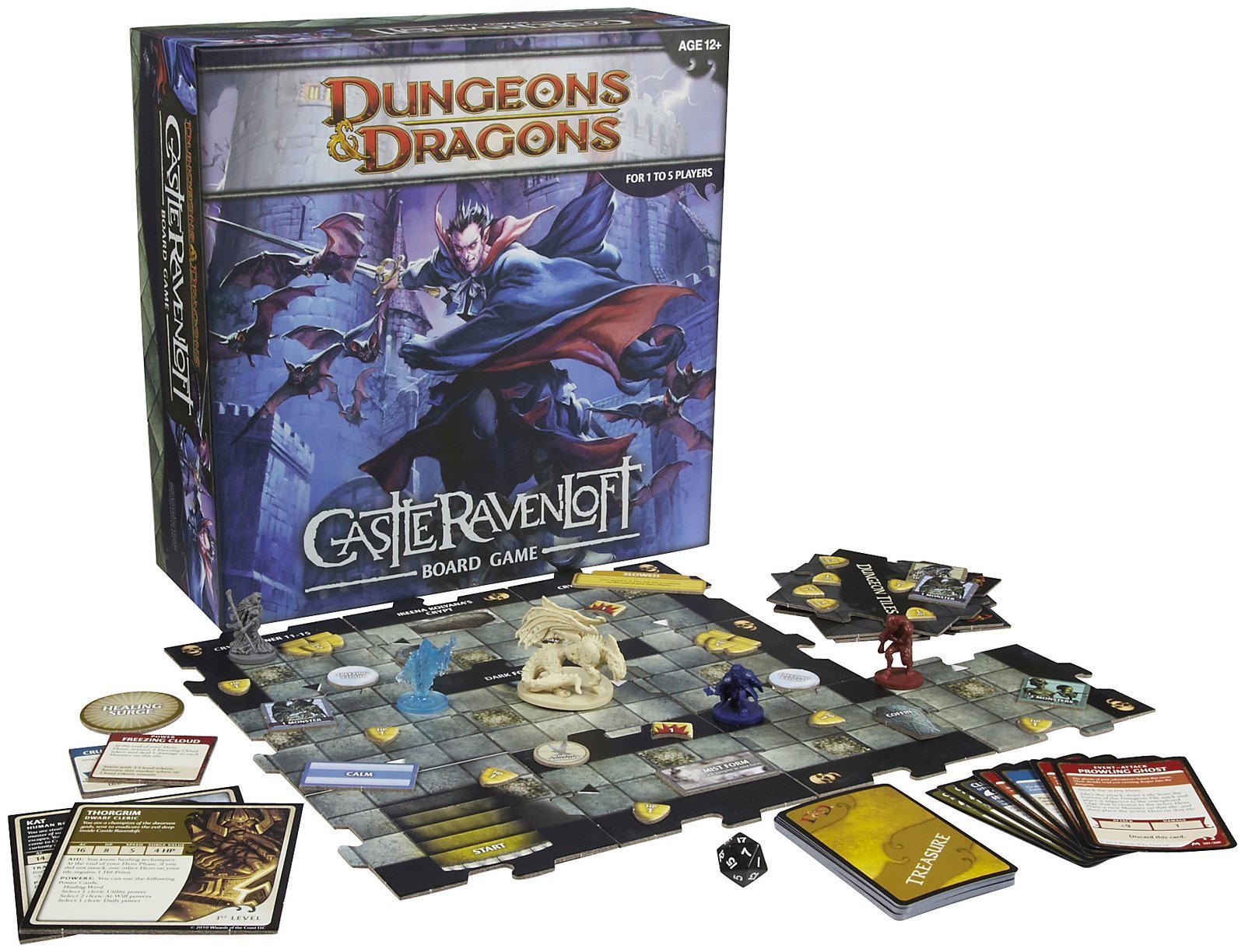 Dungeons and Dragons: Castle Ravenloft / Подземелья и драконы: Замок  Равенлофт | Купить Dungeons and Dragons: Castle Ravenloft в магазине  настольных игр 