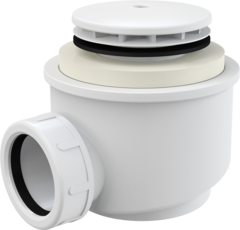 A47B PR60 сифон для душевого поддона белый