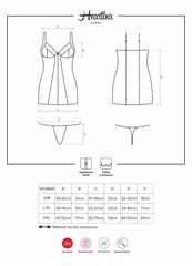 Элегантная сорочка OBSESSIVE HEARTINA Chemise