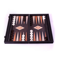 Нарды с боковыми стойками 30x20см Manopoulos Backgammon bxl3vv