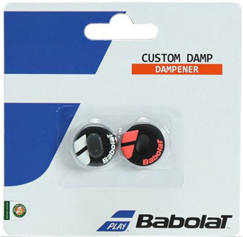 Виброгаситель теннисный Babolat Custom Damp - black/fluo red