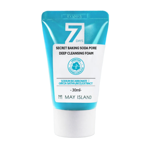 Пенка для умывания May Island 7 Days Secret Baking Soda Pora Deep Cleansing Foam, 30 мл