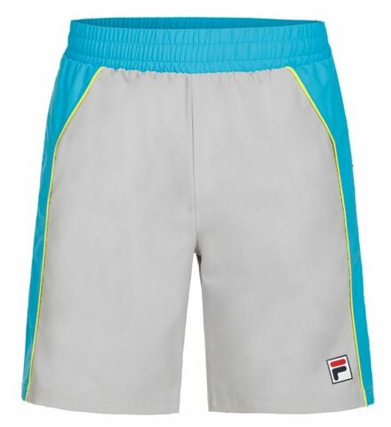 Теннисные шорты Fila Australian Open Jack Short - silver scone/hawaiian ocean