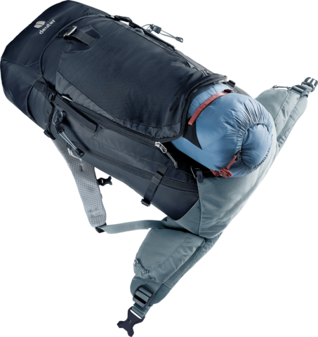 Картинка рюкзак туристический Deuter Trail Pro 36 Black-Shale - 7