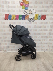 Коляска прогулочная Indigo Mega Темно-серый
