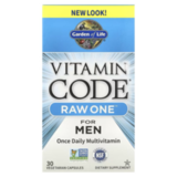 Мультивитамины для мужчин, Vitamin Code RAW One for Men, Garden of Life, 30 капсул 2