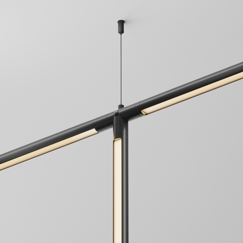 Комплектующие для систем освещения с токоведущими элементами Maytoni Accessories for system shelf CA015TC-B